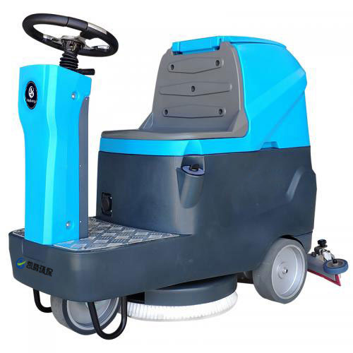 KTX60小型驾驶式洗地机 物业工厂车库全自动洗地机
